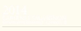 2014-Cabernet Sauvignon